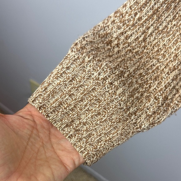 Mountain Ridge Men's Tan Cotton Blend Casual Comfy Soft Warm Half Zip XL Sweater - Picture 7 of 10